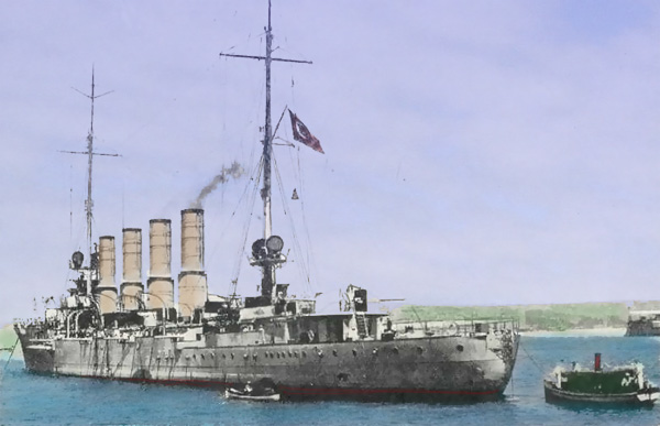 SMS Breslau off Constantinople